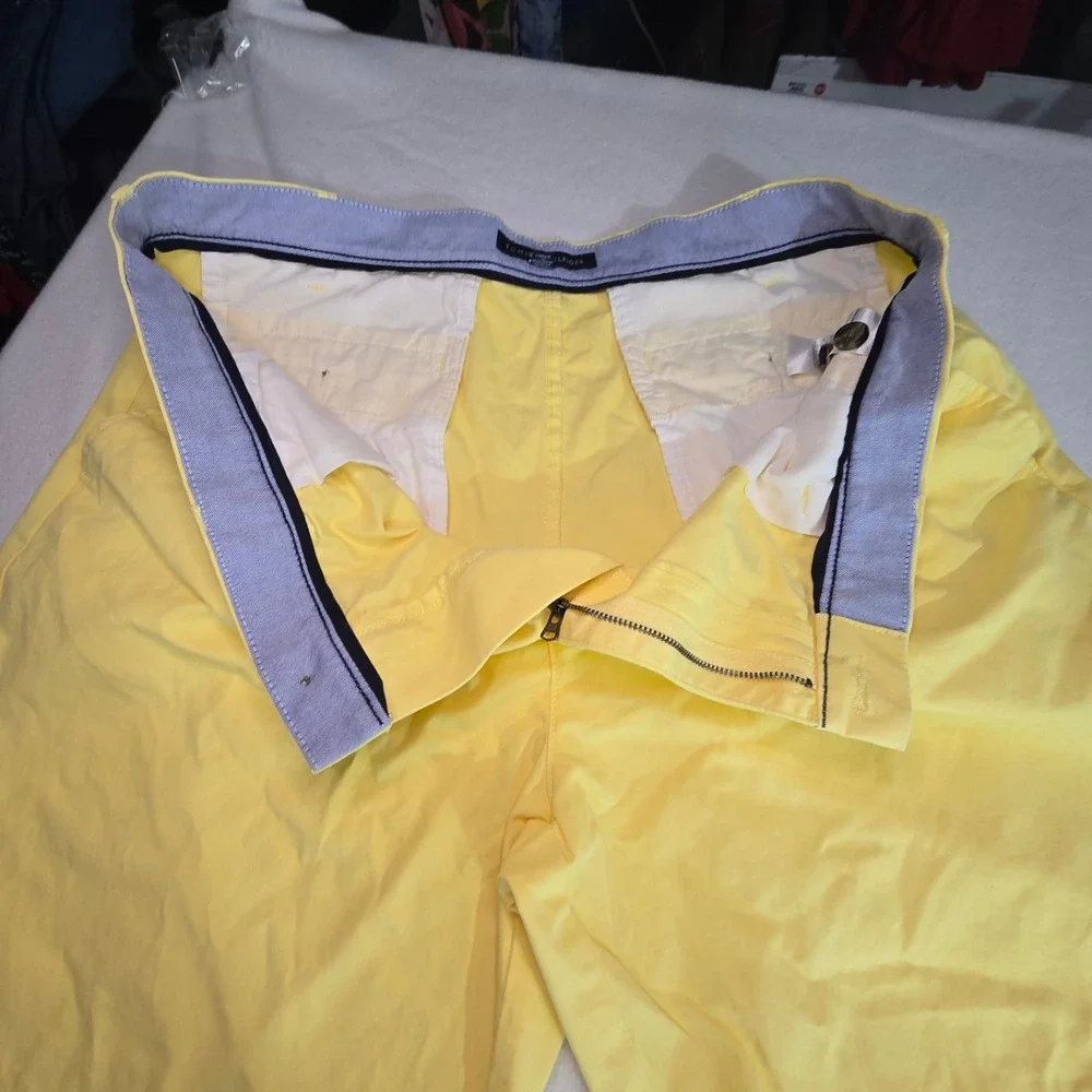 Vintage Tommy Hilfiger Chino Shorts Preppy Pastel Summer Casual Cotton Mens 40